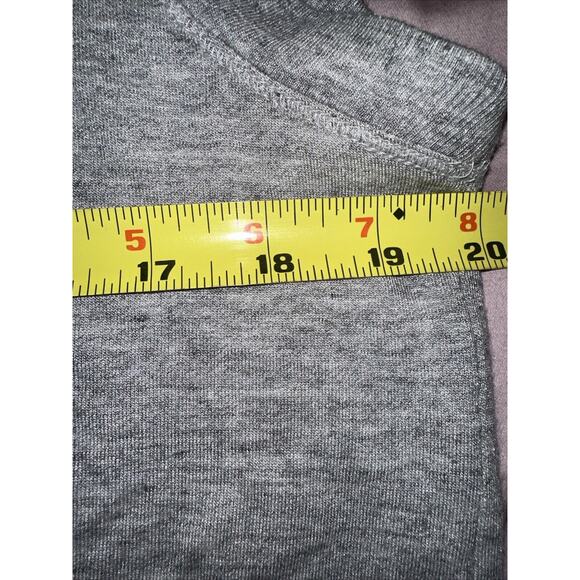 Athleta Lotus Vest Sleeveless Drawstring Hoodie‎ French Terry Grey Size Small - Picture 10 of 11